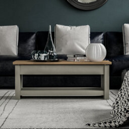 Lassic Vida Designs Arlington Grey Sliding Top With Storage And 1 Shelf Coffee Table - thumbnail 6