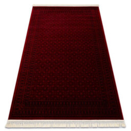 RugsX Orient 2958 Carpet Burgundy Black Frame, Classic, Oriental, With Fringes 150X230 Cm - thumbnail 4