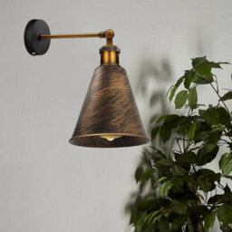 2Pack Modern Brushed Copper Ceiling Light Shade 18Cm Metal Pendant Lamp Shade Industrial Kitchen Lamp Shades - thumbnail 2