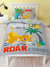 Disney Lion King Roarsome Single Duvet Cover Set - thumbnail 1