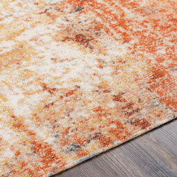 Livabliss Huntington Beach-Modern Orange Blue Ivory In- & Outdoor Rug 80 X 220 Cm Easy Care, Non Shedding - thumbnail 3