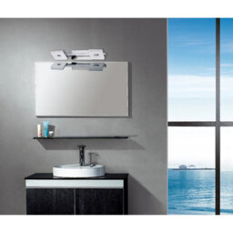Luminosa Lighting Luminosa Marc Wall Lamp 1 Light 5W Led 3000K Ip44, 450Lm, Polished Chrome/frosted Acrylic - thumbnail 3