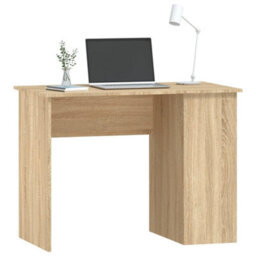 Walplus Desk Sonoma Oak 100X55X75 Cm Engineered Wood - thumbnail 3