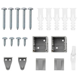 Walplus Window Blind With Curtains Manual Silver Aluminium - thumbnail 9