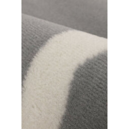 Melrose Colorama Scallop Grey Medium Indoor Area Runner Rug 067/200Cm - thumbnail 2