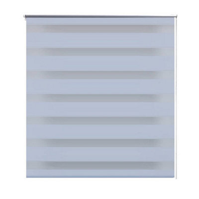 Vidaxl Zebra Blind 70 X 120 Cm White Zebra Blinds - image 1