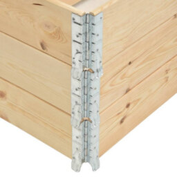 Berkfield Raised Beds 3 Pcs 60X80 Cm Solid Pine Wood (310049) - thumbnail 4