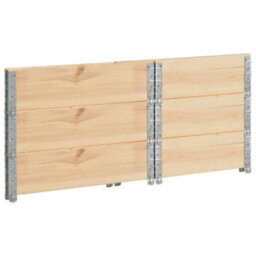 Berkfield Raised Beds 3 Pcs 60X80 Cm Solid Pine Wood (310049) - thumbnail 3