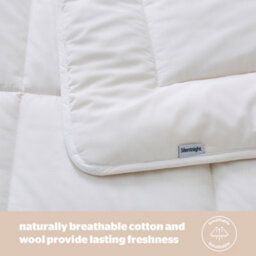 Silentnight Lightweight Wool Duvet - Double - thumbnail 4