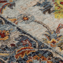 Luxurious Easy To Clean Bordered Floral Traditional Persian Rug For Living Room & Bedroom-200Cm X 285Cm - thumbnail 2