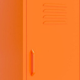 Vidaxl Storage Cabinet Orange 42.5X35X101.5 Cm Steel - thumbnail 7