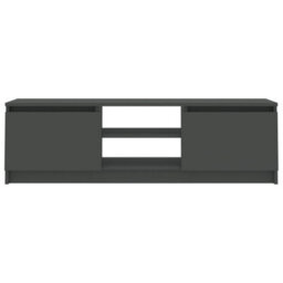 Berkfield Tv Cabinet Grey 120X30X35.5 Cm Engineered Wood - thumbnail 6