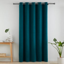 Catherine Lansfield Wilson Blackout Thermal 168X213Cm Door Panel Green - thumbnail 3