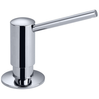 Rangemaster Chrome Polished Deck-Mounted Soap Dispenser