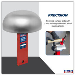 Sealey Mw12 Bowl Shaped Dolly For Bodywork Metal Forming - thumbnail 8