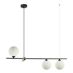 Luminosa Lighting Luminosa Barletta Modern 3 Light Bar Pendant Ceiling Light, G9 - thumbnail 1