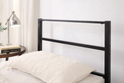 Hartfield Black Metal Small Double Bed Frame 4Ft - thumbnail 6