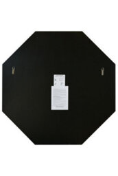 "Mirroroutlet Octa - All Glass Modern Bevelled Octagonal Wall Mirror 39"" X 39"" (100 X 100Cm)" - thumbnail 6