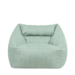 icon Natalia Outdoor Woven Adults Bean Bag Armchair, Ready Filled Large Beanbag Sage Green - thumbnail 1