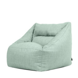 icon Natalia Outdoor Woven Adults Bean Bag Armchair, Ready Filled Large Beanbag Sage Green - thumbnail 4