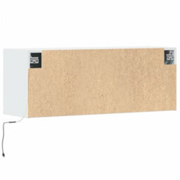 Vidaxl Tv Wall Cabinet With Led Lights White 100X31X35 Cm - thumbnail 8