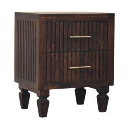 Artisan Furniture Solid Wood Belmont Nightstand With 2 Drawers - thumbnail 3