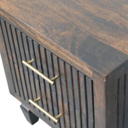 Artisan Furniture Solid Wood Belmont Nightstand With 2 Drawers - thumbnail 4