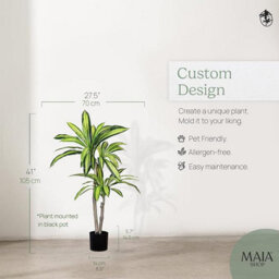 Artificial Plant Dracaena, Maia Shop For Home And Office Decoration, 105Cm - thumbnail 4