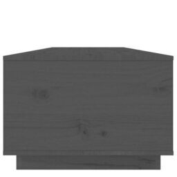 Berkfield Coffee Table Grey 100X50X35 Cm Solid Wood Pine - thumbnail 8