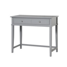Dorel Home Franklin Writing Desk With 1 Drawer Grey - thumbnail 2
