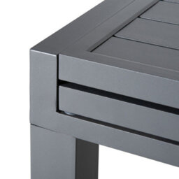Outsunny Extendable Garden Table 10 Seater For Lawn Balcony And Backyard Grey - thumbnail 9