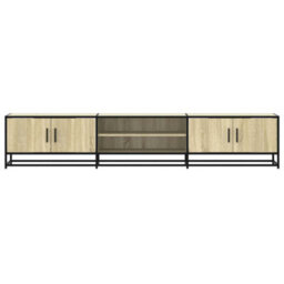 Berkfield Industrial Tv Cabinet Sonoma Oak 210X35X41 Cm Engineered Wood - thumbnail 4