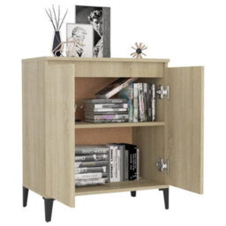 Vidaxl Sideboard Sonoma Oak 60X35X70 Cm Engineered Wood - thumbnail 3