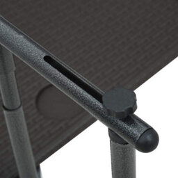 Walplus Hanging Balcony Table Brown 60X64X83.5 Cm Plastic Rattan Look - thumbnail 7