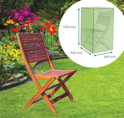 Netagon Garden Outdoor Water Resistant Staking & Reclining Garden Chair Cover In Green - thumbnail 1