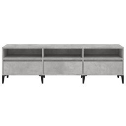 Berkfield Tv Cabinet Concrete Grey 150X30X44.5 Cm Engineered Wood - thumbnail 6