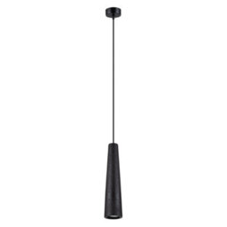 Luminosa Lighting Luminosa Electra Slim Pendant Ceiling Light Black Concrete - thumbnail 1