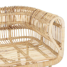 Beliani Garden Armchair Dolcedo Rattan Natural - thumbnail 9