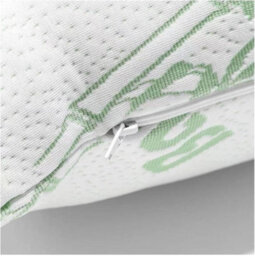 Gc Gaveno Cavailia V Shape Memory Foam Pillow, Extra Filled Bamboo V-Neck Pillow, Head Neck & Back Support Pillow, 76 X 47 Cm - thumbnail 4