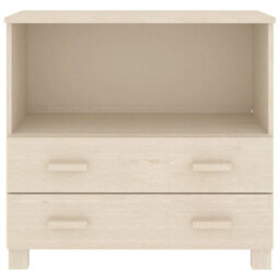Berkfield Sideboard Honey Brown 85X35X80 Cm Solid Wood Pine - thumbnail 5