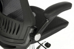 Teknik Harmony Mesh Executive Chair Black With Removable Headrest, Gas Lift Seat Height Adjustment And Tilt To Seat And Back - thumbnail 9