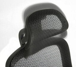 Teknik Harmony Mesh Executive Chair Black With Removable Headrest, Gas Lift Seat Height Adjustment And Tilt To Seat And Back - thumbnail 5
