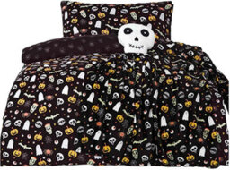 Smart Living Super Soft Spooky & Magical Halloween Reversible Duvet Cover With Pillowcase - thumbnail 2