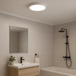 Eglo Fueva 6-Z Smart Control Rgb Ip44 Plastic Ceiling Light, 27.8Cm White