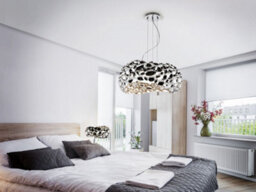 Luminosa Lighting Luminosa Narisa 5 Light Ceiling Pendant Chrome, G9 - Uk Stock - thumbnail 2