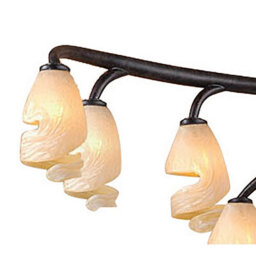 Luminosa Lighting Luminosa Forest Pendant 3 Arm 9 Light G9, Brown/black Oxide - thumbnail 5