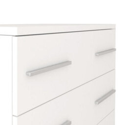 Arte Elegant White Matt Chest Of Drawers H930mm W800mm D400mm - Minimalist Storage For Modern Homes - thumbnail 3