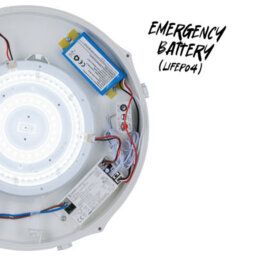 Tcp Emergency Bulkhead Indoor/outdoor Wall & Ceiling Light For Commercial And Residential Use (Ip65) - thumbnail 2