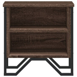 Berkfield Bedside Cabinet Brown Oak 2 Pcs 40X30X40 Cm Engineered Wood - thumbnail 5
