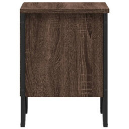 Berkfield Bedside Cabinet Brown Oak 2 Pcs 40X30X40 Cm Engineered Wood - thumbnail 6
